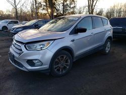 Salvage cars for sale from Copart New Britain, CT: 2017 Ford Escape SE