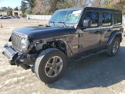 Salvage cars for sale from Copart Knightdale, NC: 2019 Jeep Wrangler Unlimited Sahara