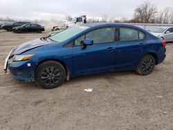 Honda Civic lx Vehiculos salvage en venta: 2012 Honda Civic LX