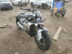 Salvage motorcycles for sale at Greenwood, NE auction: 2021 Triumph Rocket 3 R