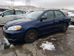 Toyota Corolla salvage cars for sale: 2005 Toyota Corolla CE