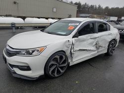 Honda Accord salvage cars for sale: 2017 Honda Accord Sport Special Edition