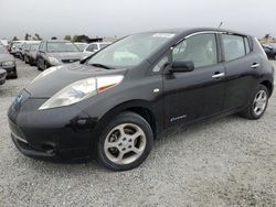 Salvage cars for sale from Copart Mentone, CA: 2011 Nissan Leaf SV