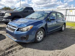 Subaru salvage cars for sale: 2013 Subaru Impreza Premium