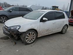 Salvage cars for sale at Duryea, PA auction: 2014 Volkswagen Golf