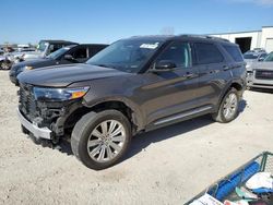 Vehiculos salvage en venta de Copart Kansas City, KS: 2021 Ford Explorer Limited