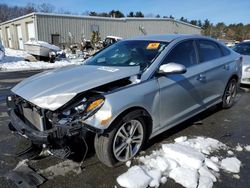 Salvage cars for sale from Copart Exeter, RI: 2018 Hyundai Sonata Sport