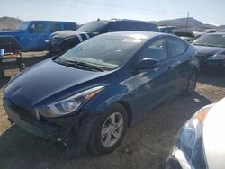 Hyundai Elantra SE salvage cars for sale: 2015 Hyundai Elantra SE