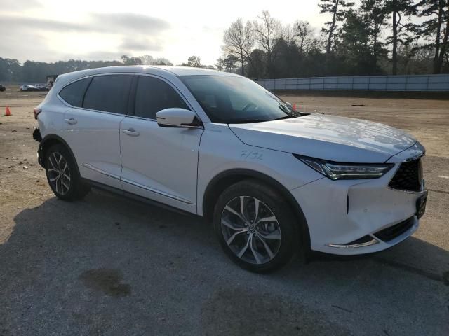 2022 Acura MDX Technology