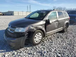 Salvage cars for sale at auction: 2019 Dodge Journey SE