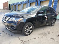 Salvage cars for sale from Copart Columbus, OH: 2017 Nissan Pathfinder S