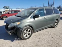 Toyota Sienna LE salvage cars for sale: 2011 Toyota Sienna LE