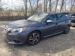 Salvage cars for sale at Cicero, IN auction: 2017 Subaru Legacy Sport