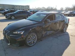 Vehiculos salvage en venta de Copart Wilmer, TX: 2017 Lexus IS 200T
