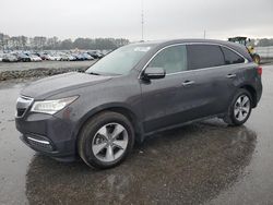 Vehiculos salvage en venta de Copart Dunn, NC: 2014 Acura MDX