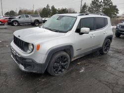 Salvage cars for sale from Copart Denver, CO: 2017 Jeep Renegade Latitude