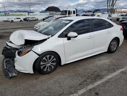 Salvage cars for sale at Van Nuys, CA auction: 2022 Toyota Corolla LE