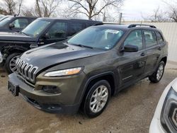 Salvage cars for sale from Copart Bridgeton, MO: 2016 Jeep Cherokee Sport