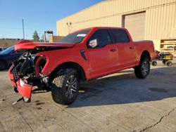 Ford salvage cars for sale: 2021 Ford F150 Supercrew