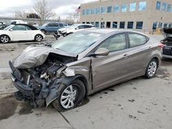 Salvage cars for sale from Copart Littleton, CO: 2011 Hyundai Elantra GLS