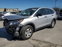 Honda CR-V LX salvage cars for sale: 2014 Honda CR-V LX