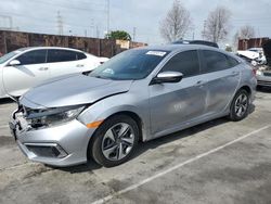 Salvage cars for sale at Wilmington, CA auction: 2020 Honda Civic LX