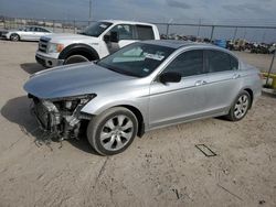 Honda Accord salvage cars for sale: 2009 Honda Accord EXL