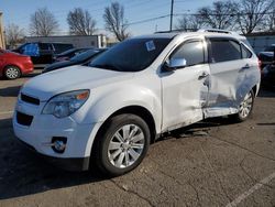 Salvage cars for sale at Moraine, OH auction: 2010 Chevrolet Equinox LTZ