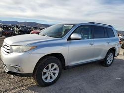 Toyota Highlander salvage cars for sale: 2013 Toyota Highlander Base