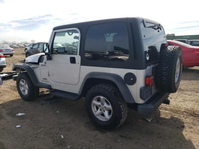 2004 Jeep Wrangler / TJ Sport