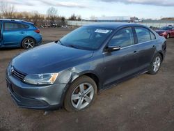 Salvage cars for sale at Columbia Station, OH auction: 2014 Volkswagen Jetta TDI