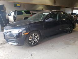 Honda salvage cars for sale: 2016 Honda Civic EX