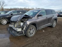 Vehiculos salvage en venta de Copart Des Moines, IA: 2019 Toyota Highlander SE