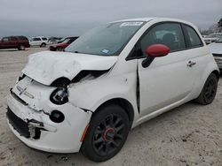 Salvage cars for sale from Copart Houston, TX: 2016 Fiat 500 POP