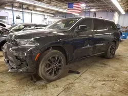 Salvage cars for sale from Copart Wheeling, IL: 2021 Dodge Durango GT