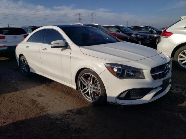 2018 Mercedes-Benz CLA 250 4matic