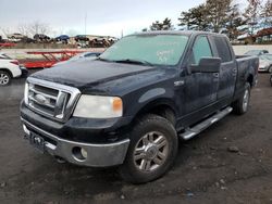Salvage cars for sale at New Britain, CT auction: 2007 Ford F150 Supercrew