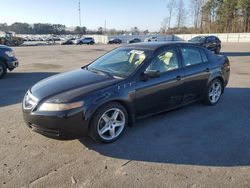 Salvage cars for sale from Copart Dunn, NC: 2006 Acura 3.2TL