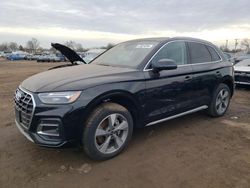 Salvage cars for sale from Copart Hillsborough, NJ: 2023 Audi Q5 Premium Plus 40