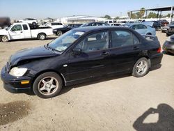 Mitsubishi salvage cars for sale: 2003 Mitsubishi Lancer OZ Rally