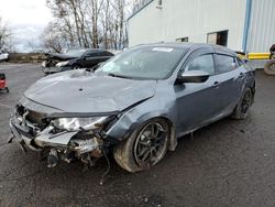 Honda salvage cars for sale: 2020 Honda Civic Sport