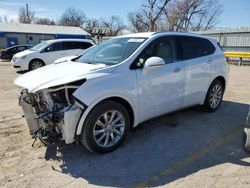 Salvage cars for sale from Copart Wichita, KS: 2020 Buick Envision Essence