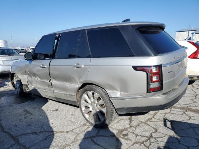 2017 Land Rover Range Rover Supercharged