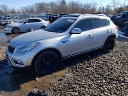 Infiniti salvage cars for sale: 2017 Infiniti QX50