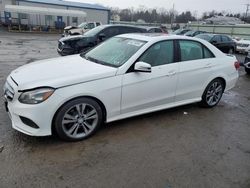 Salvage cars for sale at Pennsburg, PA auction: 2016 Mercedes-Benz E 350 4matic