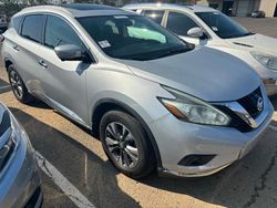 Salvage cars for sale at Hueytown, AL auction: 2015 Nissan Murano S