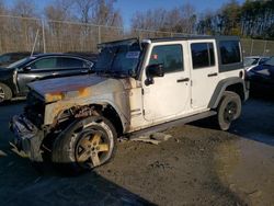 Salvage cars for sale from Copart Waldorf, MD: 2018 Jeep Wrangler Unlimited Sport