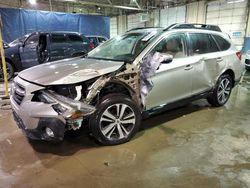 Salvage cars for sale from Copart Woodhaven, MI: 2019 Subaru Outback 2.5I Limited