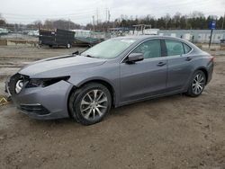 Acura TLX salvage cars for sale: 2017 Acura TLX