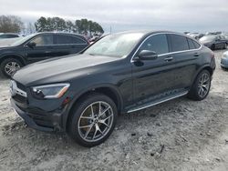 Salvage cars for sale at Loganville, GA auction: 2022 Mercedes-Benz GLC Coupe 300 4matic